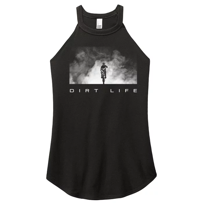 Dirt Bike Motocross Apparel Gift Dirt Bike Motocross Gift Women’s Perfect Tri Rocker Tank