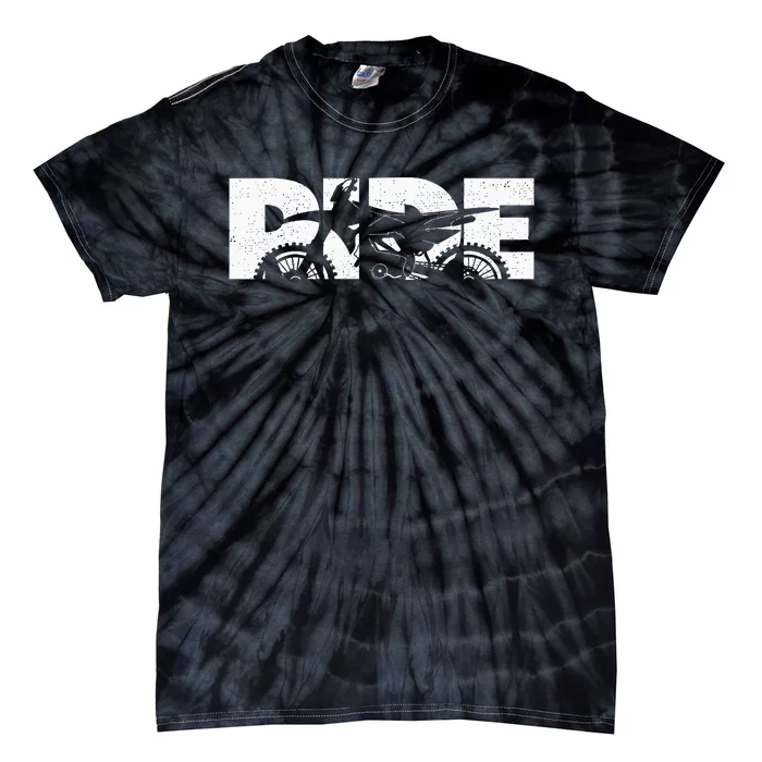 Dirt Bike Motocross Apparel  Motocross Dirt Bike Tie-Dye T-Shirt