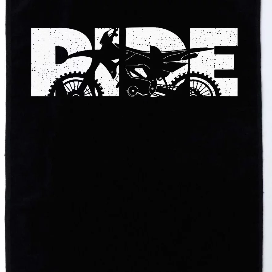 Dirt Bike Motocross Apparel  Motocross Dirt Bike Platinum Collection Golf Towel