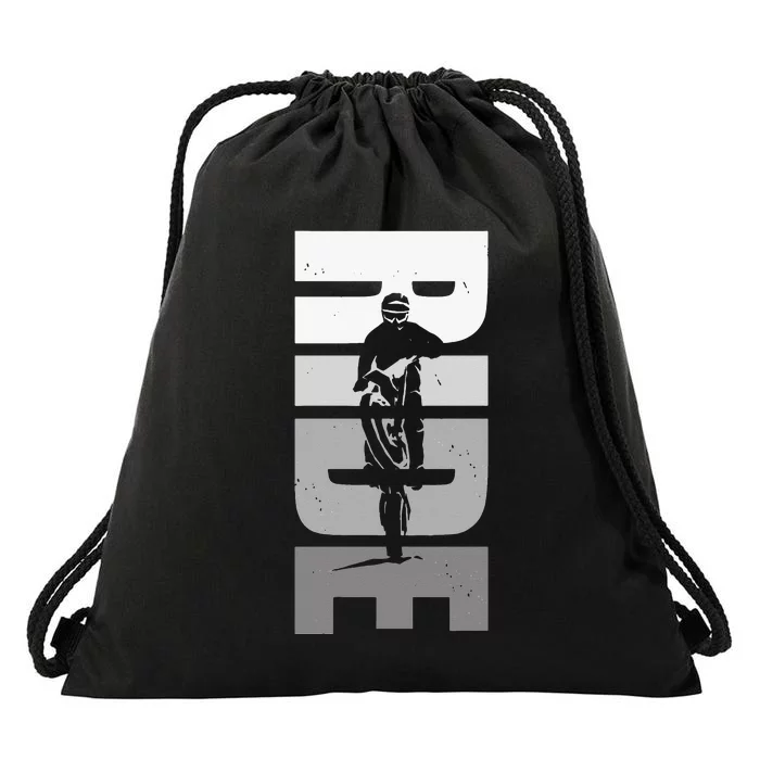 Dirt Bike Motocross Apparel Dirt Bike Motocross Drawstring Bag