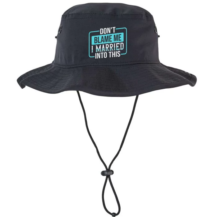 DonT Blame Me I Married Into Into This Family Legacy Cool Fit Booney Bucket Hat