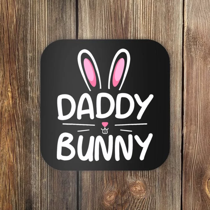 Daddy Bunny Matching Family Easter Dad Coaster