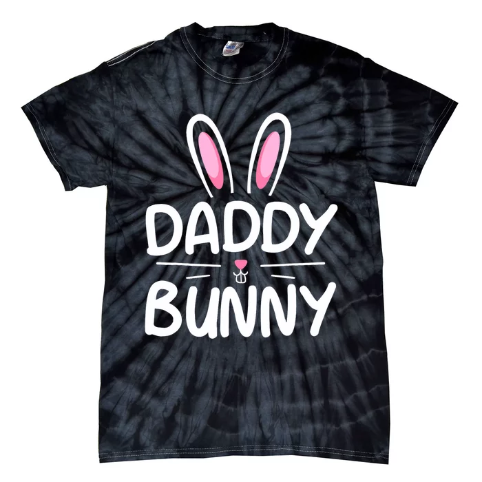 Daddy Bunny Matching Family Easter Dad Tie-Dye T-Shirt