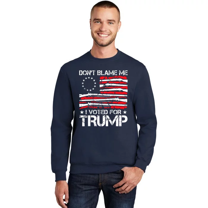 Dont Blame Me I Voted For Trump Gun Rights Sweatshirt