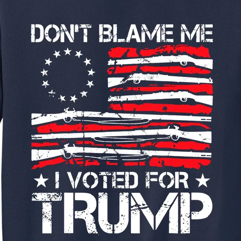 Dont Blame Me I Voted For Trump Gun Rights Sweatshirt