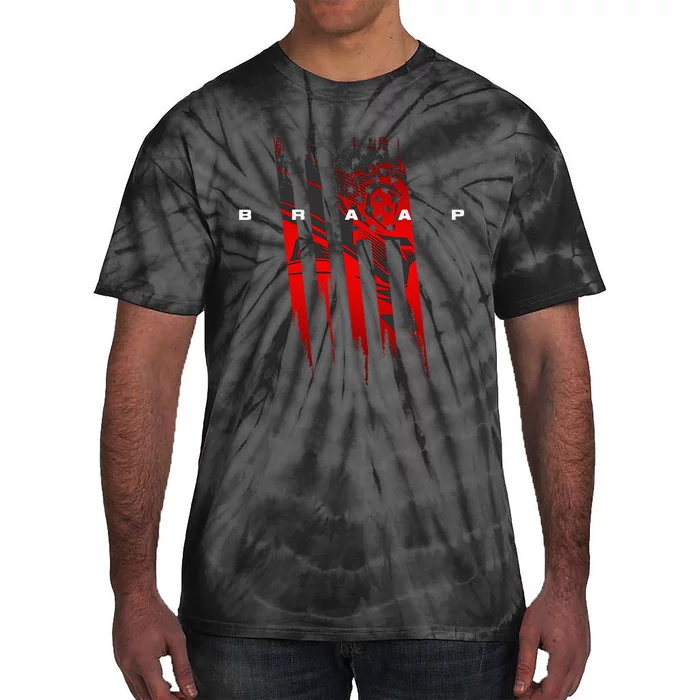 Dirt Bike Motocross Dirt Bike Motocross Tie-Dye T-Shirt