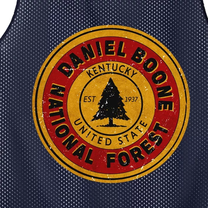 Daniel Boone National Forest Mesh Reversible Basketball Jersey Tank