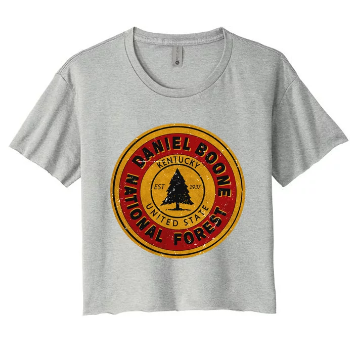 Daniel Boone National Forest Women's Crop Top Tee