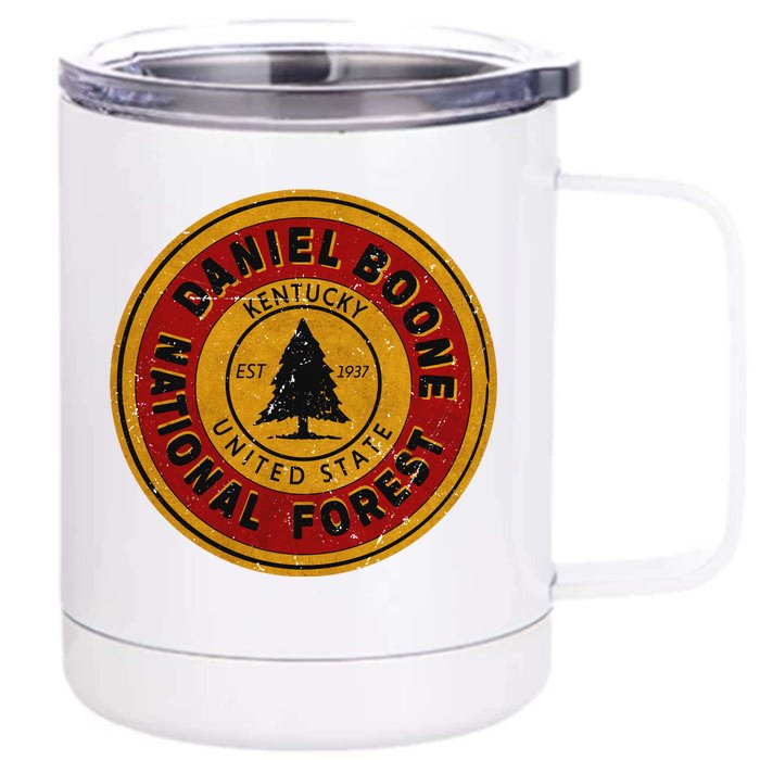 Daniel Boone National Forest Front & Back 12oz Stainless Steel Tumbler Cup