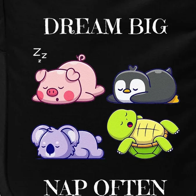 Dream Big Nap Often Animal Impact Tech Backpack