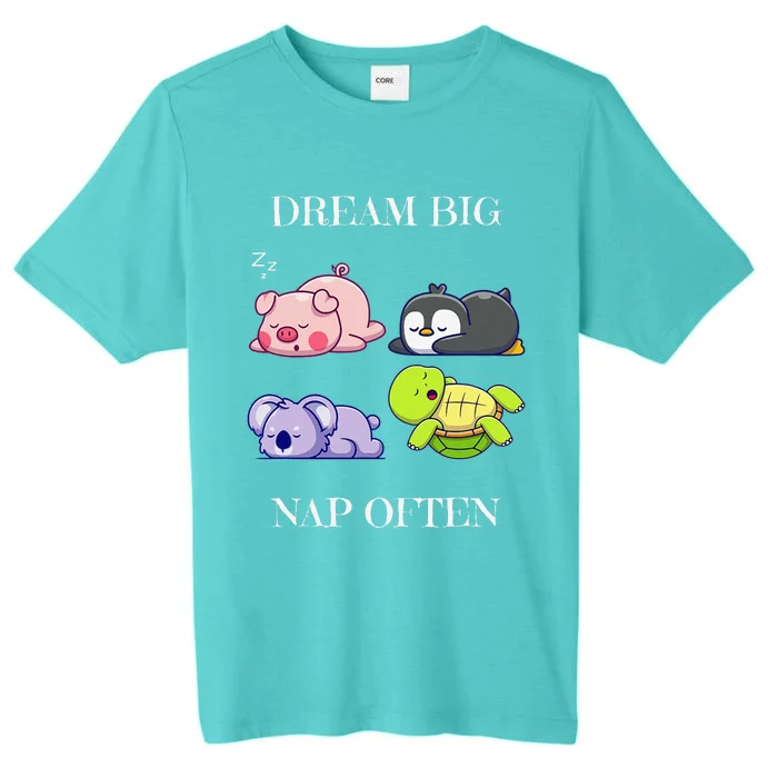 Dream Big Nap Often Animal ChromaSoft Performance T-Shirt