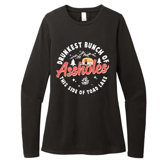 Drunkest Bunch Of Assholes This Side Of The Toad Lake Womens CVC Long Sleeve Shirt