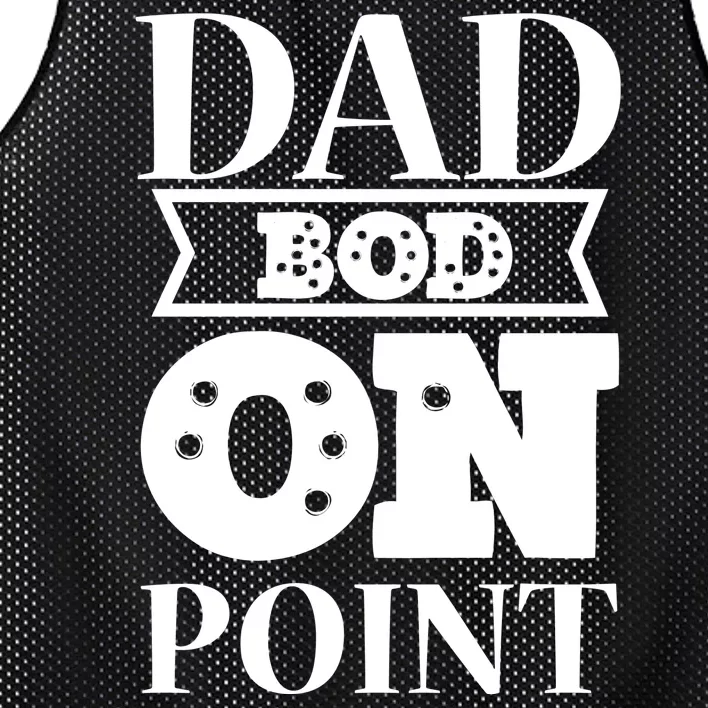 Dad Bod On Point Mesh Reversible Basketball Jersey Tank