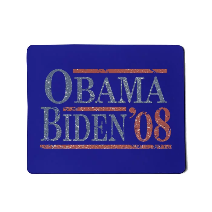 Distressed Barack Obama Joe Biden 2008 Meaningful Gift Mousepad