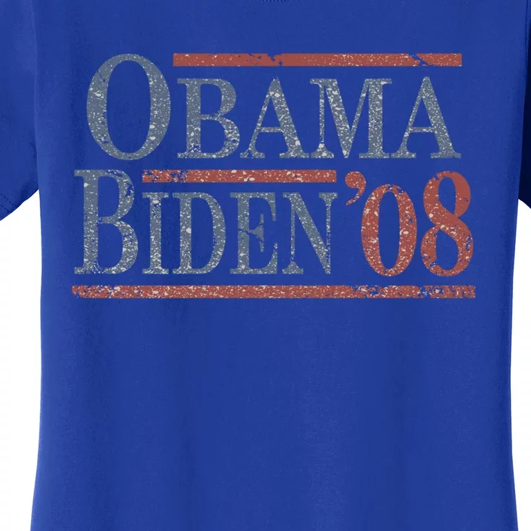 Distressed Barack Obama Joe Biden 2008 Meaningful Gift Women's T-Shirt