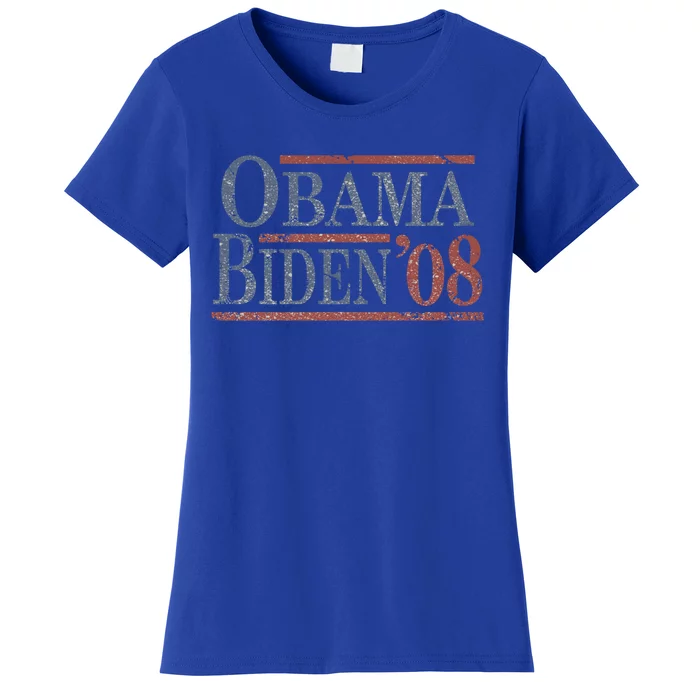 Distressed Barack Obama Joe Biden 2008 Meaningful Gift Women's T-Shirt