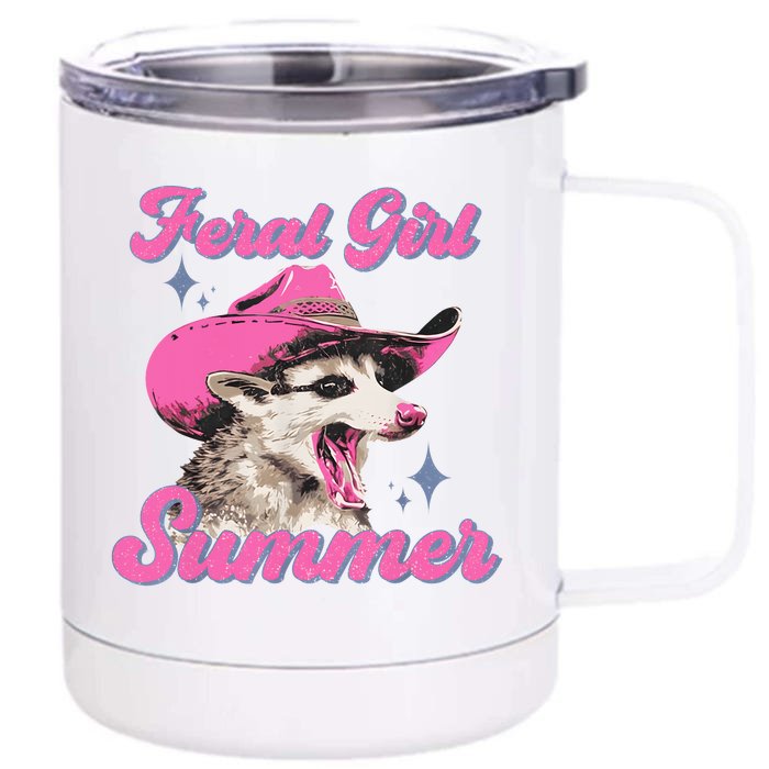 Drunkest Bunch Of Assholes This Side Of The Campground Front & Back 12oz Stainless Steel Tumbler Cup