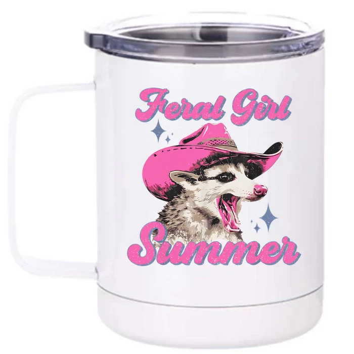 Drunkest Bunch Of Assholes This Side Of The Campground Front & Back 12oz Stainless Steel Tumbler Cup