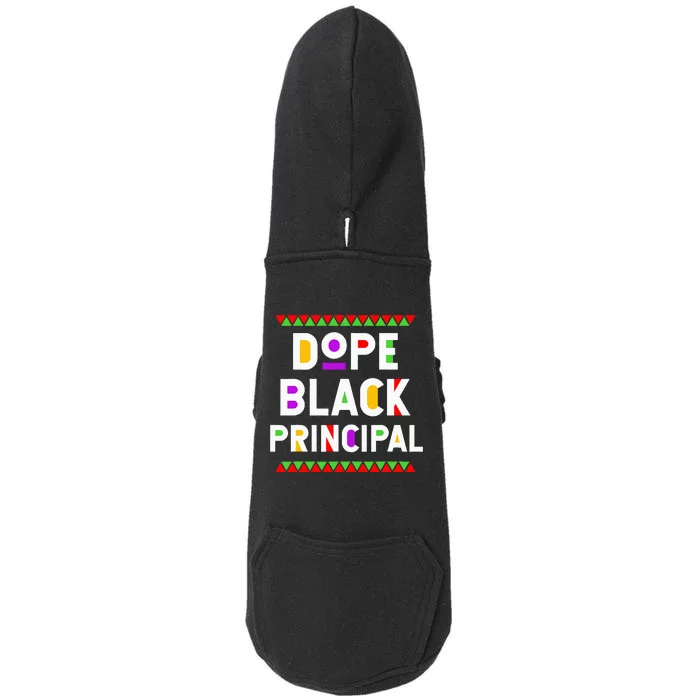 Dope Black Principal African American Job Proud Profession Doggie 3-End Fleece Hoodie