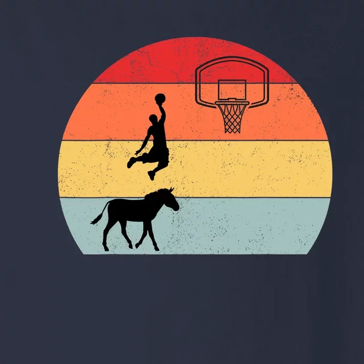 Donkey basketball Player Coach Sport ride donkey basketball Toddler Long Sleeve Shirt