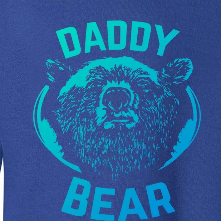 Daddy Bear Papa Bear Fathers Day New Papa Daddy Gift Toddler Sweatshirt