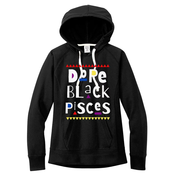 Dope Black Pisces. Women's Fleece Hoodie