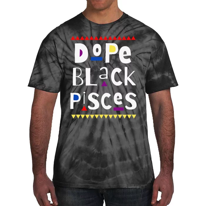 Dope Black Pisces. Tie-Dye T-Shirt