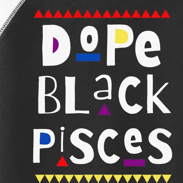 Dope Black Pisces. Toddler Fine Jersey T-Shirt