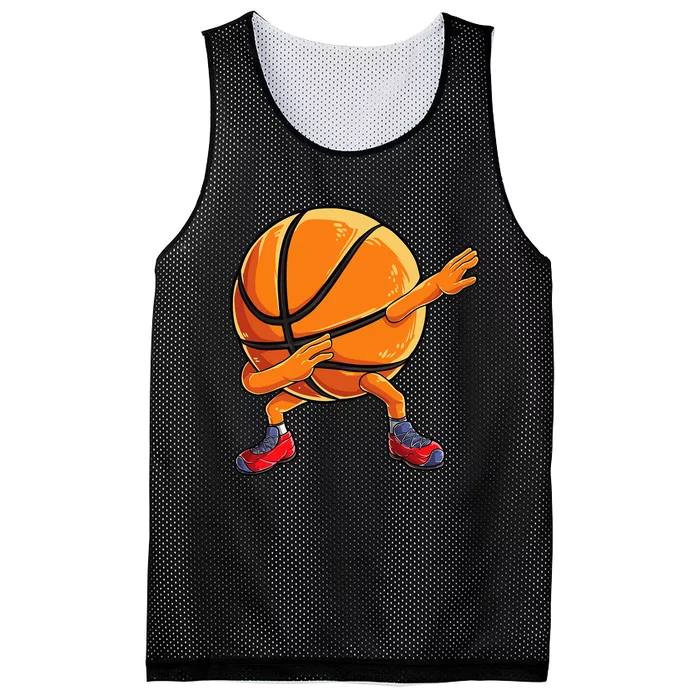 Dabbing Basketball Player Coach Sports Love Mesh Reversible Basketball Jersey Tank