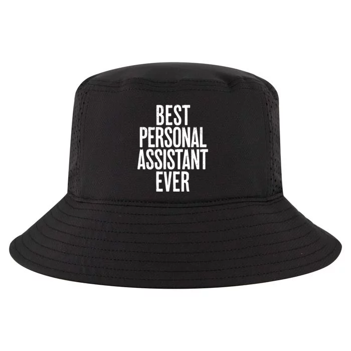 Distressed Best Personal Assistant Ever Cool Comfort Performance Bucket Hat