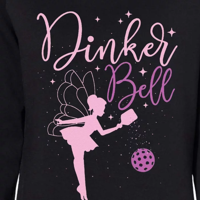 Dinker Bell Pickleball Player Pickleballers Sports Lover Womens California Wash Sweatshirt