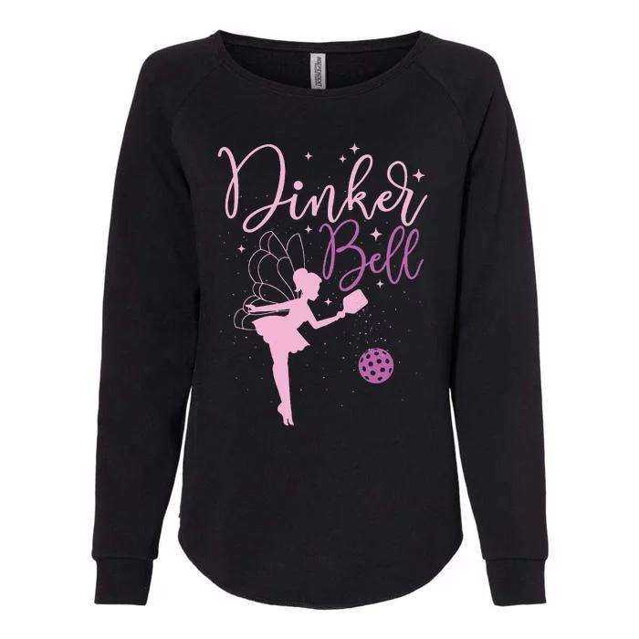 Dinker Bell Pickleball Player Pickleballers Sports Lover Womens California Wash Sweatshirt