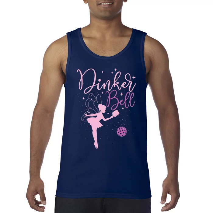 Dinker Bell Pickleball Player Pickleballers Sports Lover Tank Top