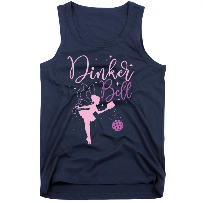 Dinker Bell Pickleball Player Pickleballers Sports Lover Tank Top