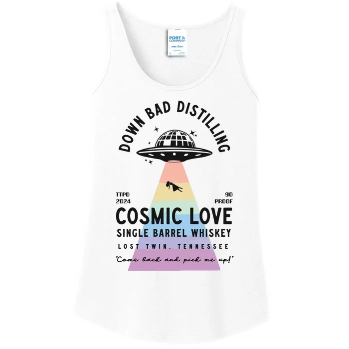 Down Bad Preshrunk Ladies Essential Tank