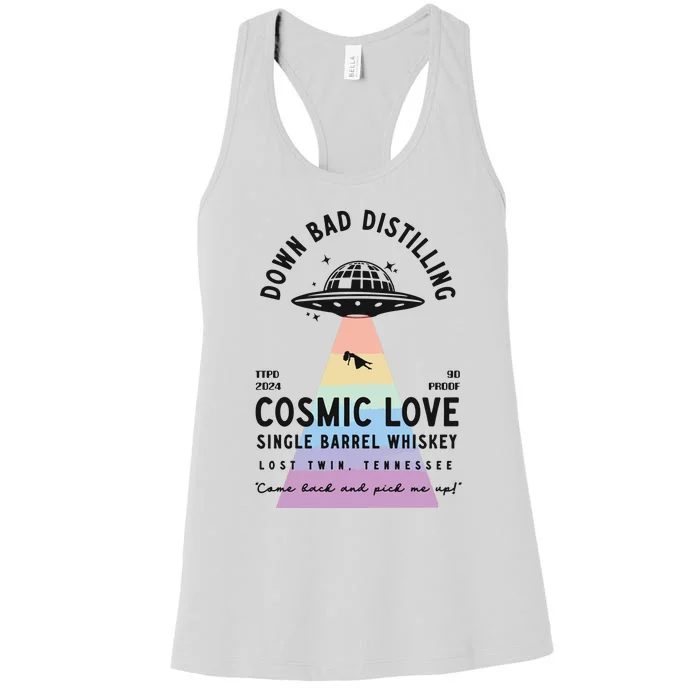 Down Bad Preshrunk Women's Racerback Tank