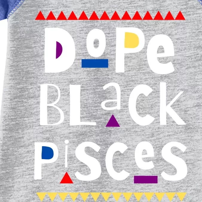 Dope Black Pisces Gift Infant Baby Jersey Bodysuit