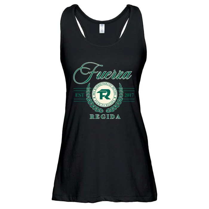 Del Barrio Para El Mundo Fuerza Regida Ladies Essential Flowy Tank