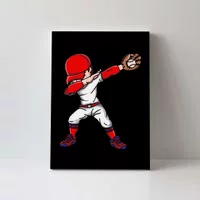 Dabbing Baseball Player Drawing With Baseball Ball Poster