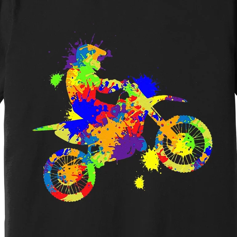 Dirt Bike Rider Motocross Enduro Dirt Biking Premium T-Shirt