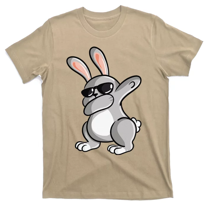 Dabbing Bunny Rabbit Dab Funny Easter Gift Rabbit Lover T-Shirt