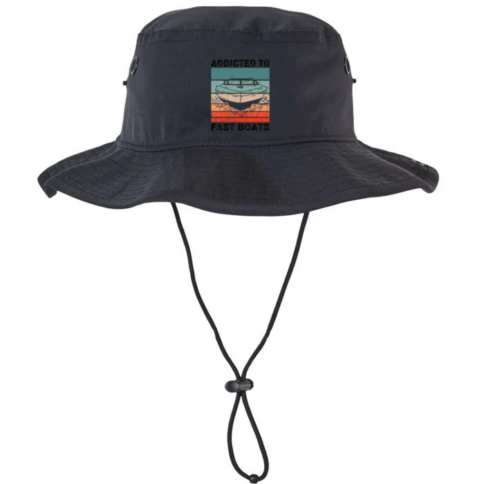 Drag Boat Racing Speedboat Racer Race Boating Motorboat Legacy Cool Fit Booney Bucket Hat