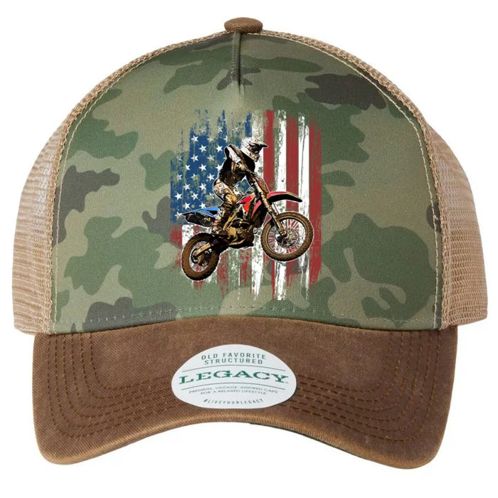 Dirt Bike Racing Motocross Racings Legacy Tie Dye Trucker Hat