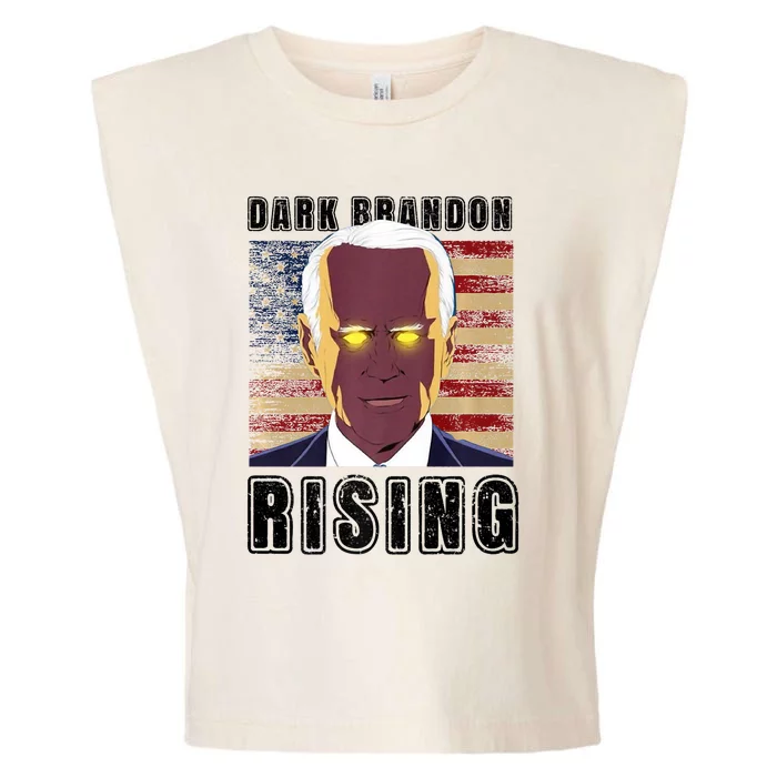 Dark Brandon Rising Meme Garment-Dyed Women's Muscle Tee