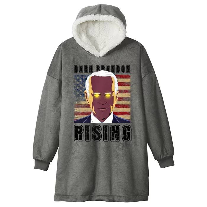 Dark Brandon Rising Meme Hooded Wearable Blanket