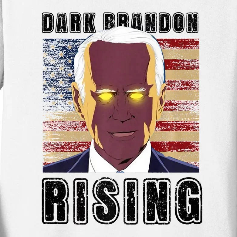 Dark Brandon Rising Meme Kids Long Sleeve Shirt