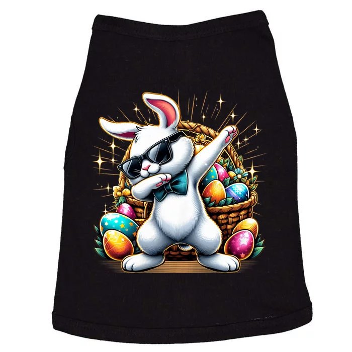 Dabbing Bunny Rabbit Easter Egg Hunting Doggie Tank