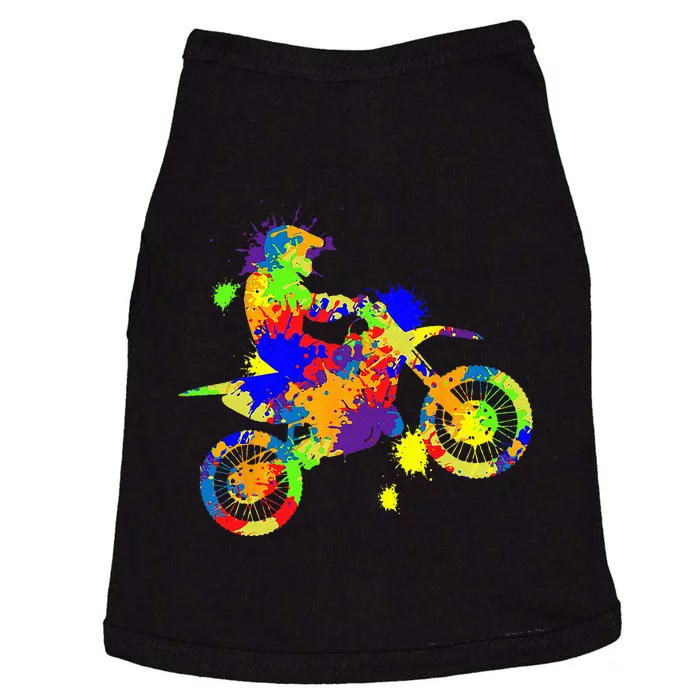 Dirt Bike Rider Motocross Enduro Dirt Biking Doggie Tank