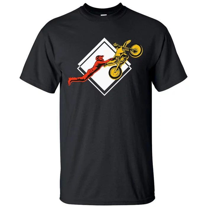 Dirt Bike Riding MX Motocross Supercross Tall T-Shirt