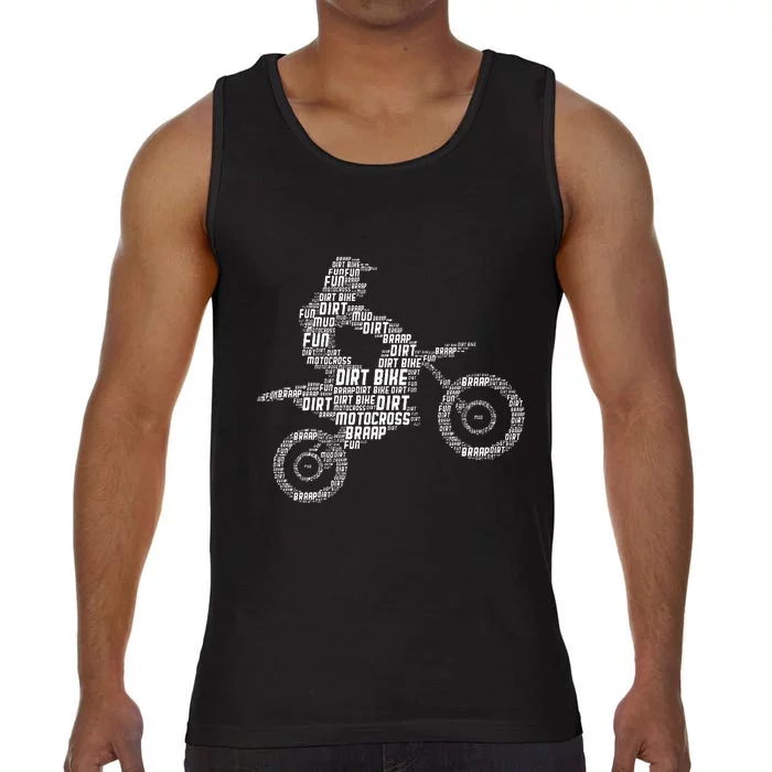 Dirt Bike Rider Motocross Enduro Dirt Biking Comfort Colors® Tank Top